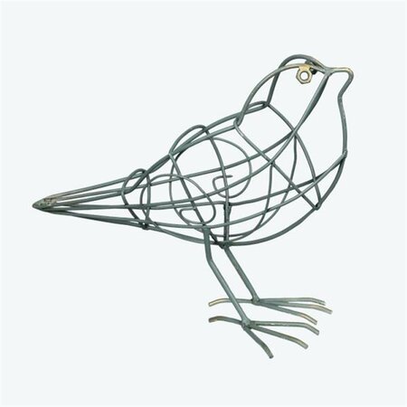 YOUNGS Metal Wire Table Bird Decor 72113